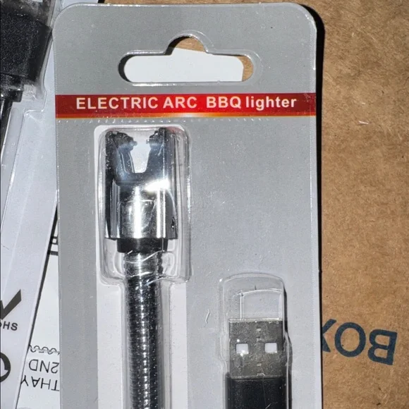 Rechargeable Electric Arc with USB-C Grey - Picture 2 of 3